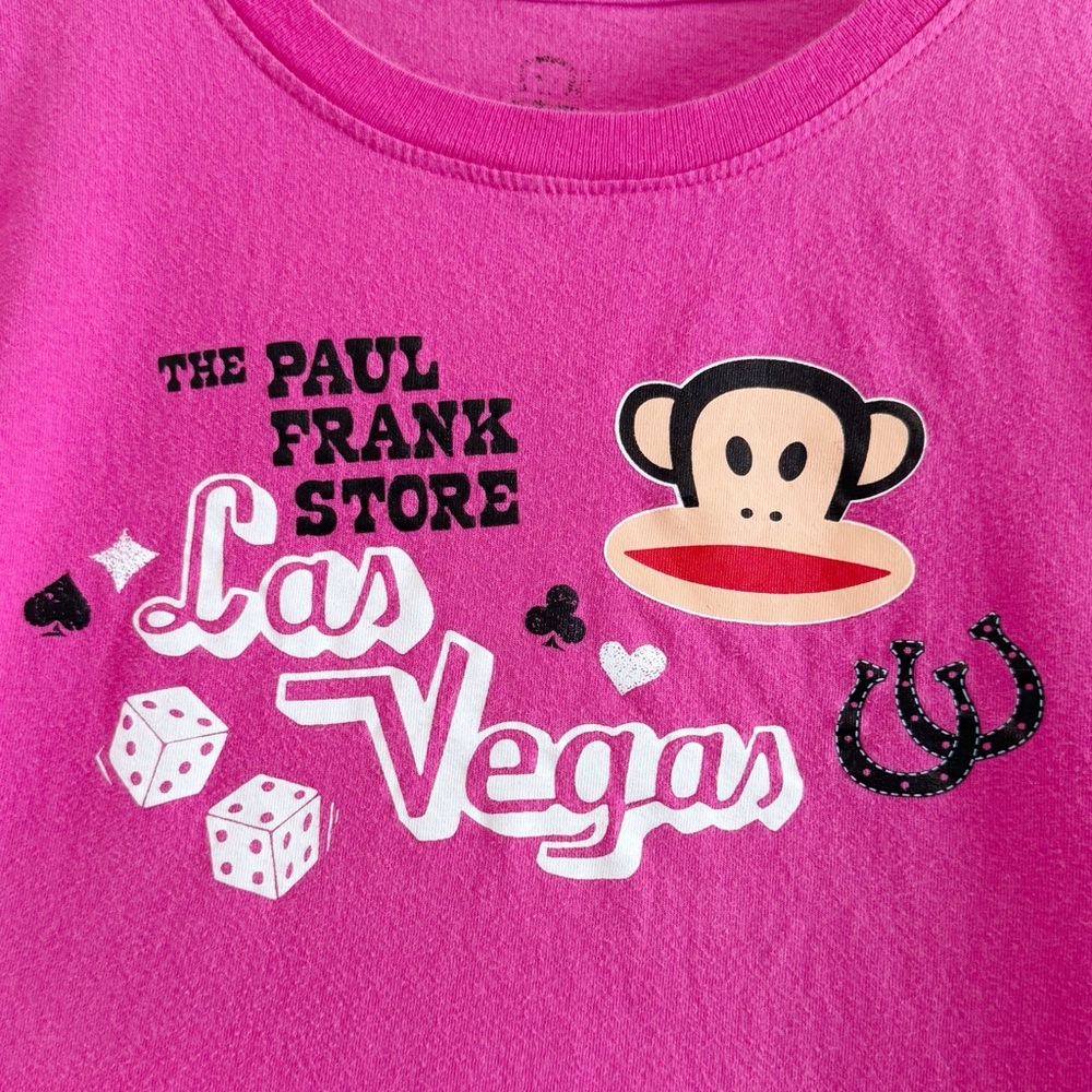 The Paul Frank Las Vegas Store Pink T-Shirt Junior Large
